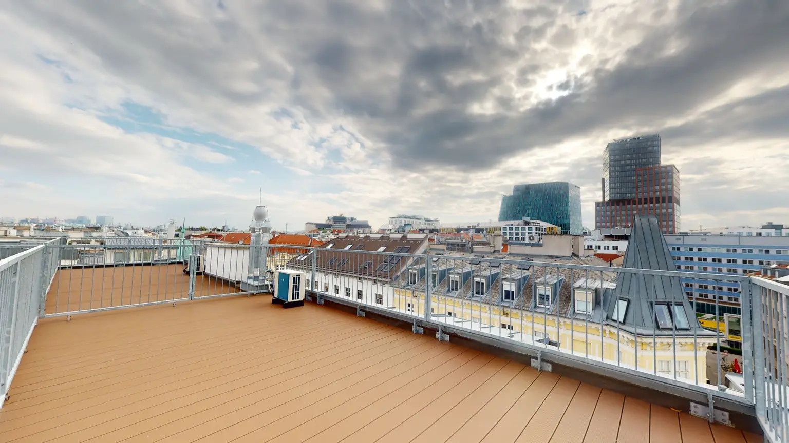 "Urban Oasis" - Moderne DG-Wohnung mit unvergleichlicher Dachterrasse