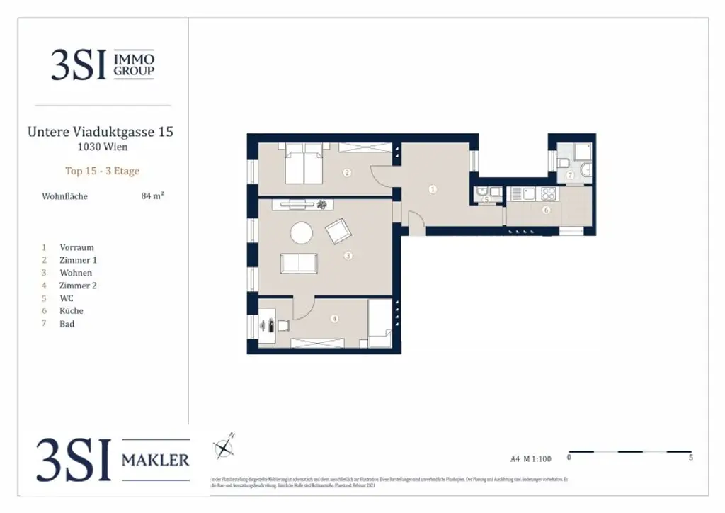 Stilvolle 3-Zimmer-Altbauwohnung in toller Lage zum selbst gestalten
