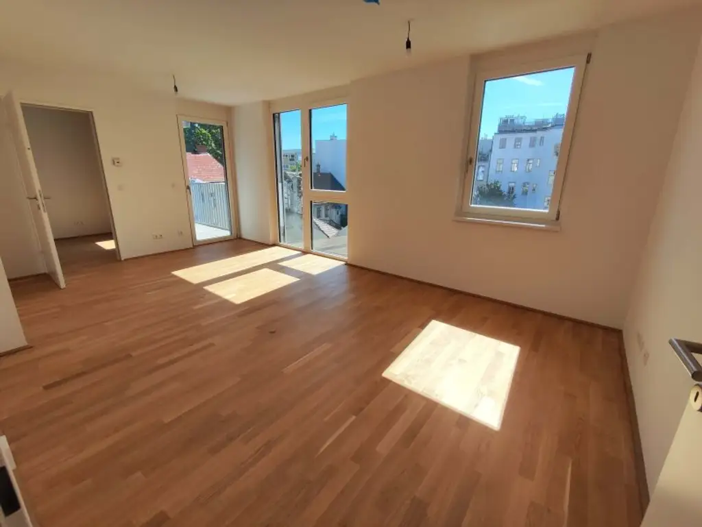 NEUBAU ERSTBEZUG! 2-Zimmer-Apartment mit Balkon im 4. OG in 1210 Wien! Top 2/39