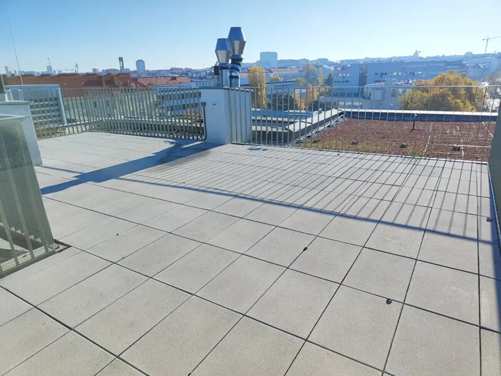 TERRASSENTRAUM! DG-Erstbezug mit Terrasse und Dachterrasse! Top80