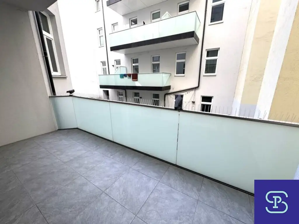 Provisionsfrei: Unbefristeter 98m² Altbau mit 11m² Süd-Loggia und Einbauküche - 1070 Wien!