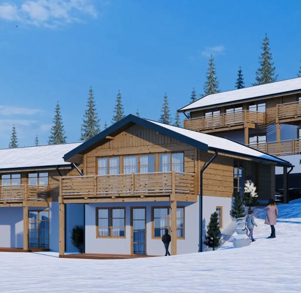 FERIENIMMOBILIE / Kärnten - Hochrindl! Traumhafte Chalets mit herrlichem Blick über das Kärntner Land.