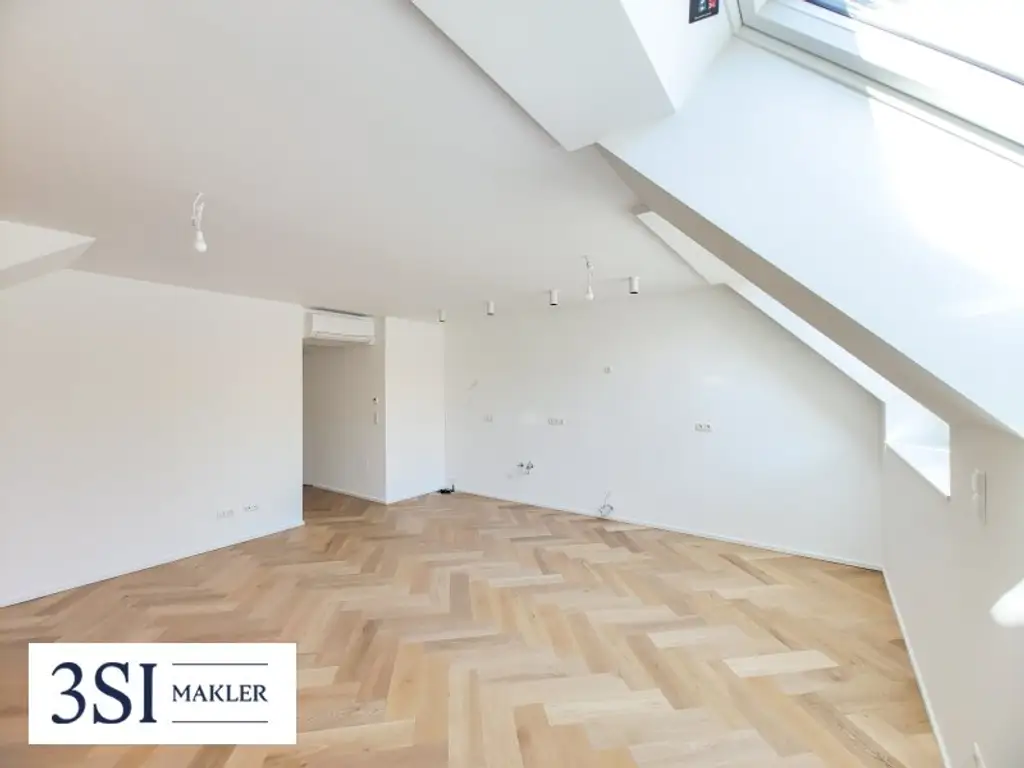 Exklusive 2-Zimmer Dachgeschosswohnung mit Terrasse und Balkon nahe AKH und St. Anna Kinderspital