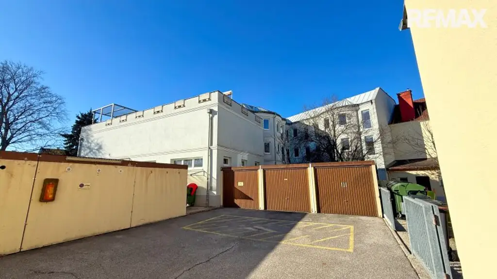 Ehemaliges Seniorenheim, gewerbliche Widmung, große Dachterrasse & 16 Garagen in Wiener Neustadt – Top Chance!