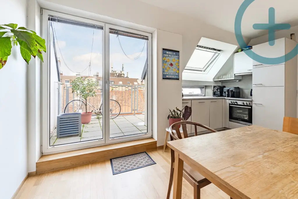 Moderne 3-Zimmer-Wohnung inklusive Dachterrasse | befristet vermietet