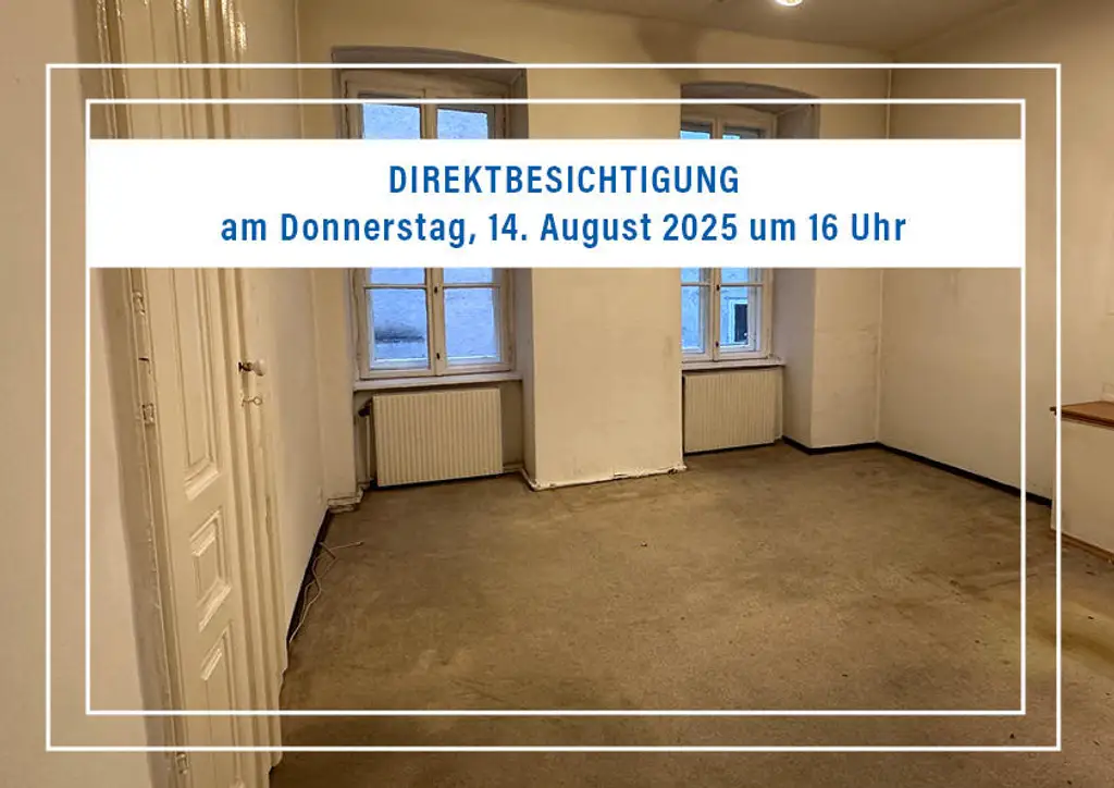 Sanierungsbedürftiger Altbau-Eigentum im 9., Bezirk