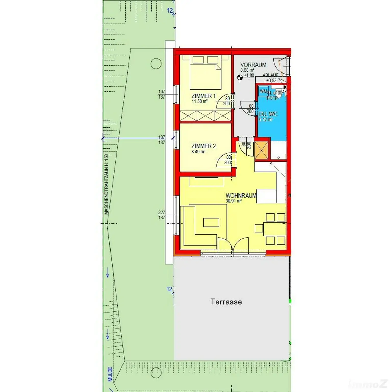 Provisionsfrei: 3-Zimmer-Neubauwohng für gehobene Ansprüche im Schöckelland an Grazer-Stadtgrenze