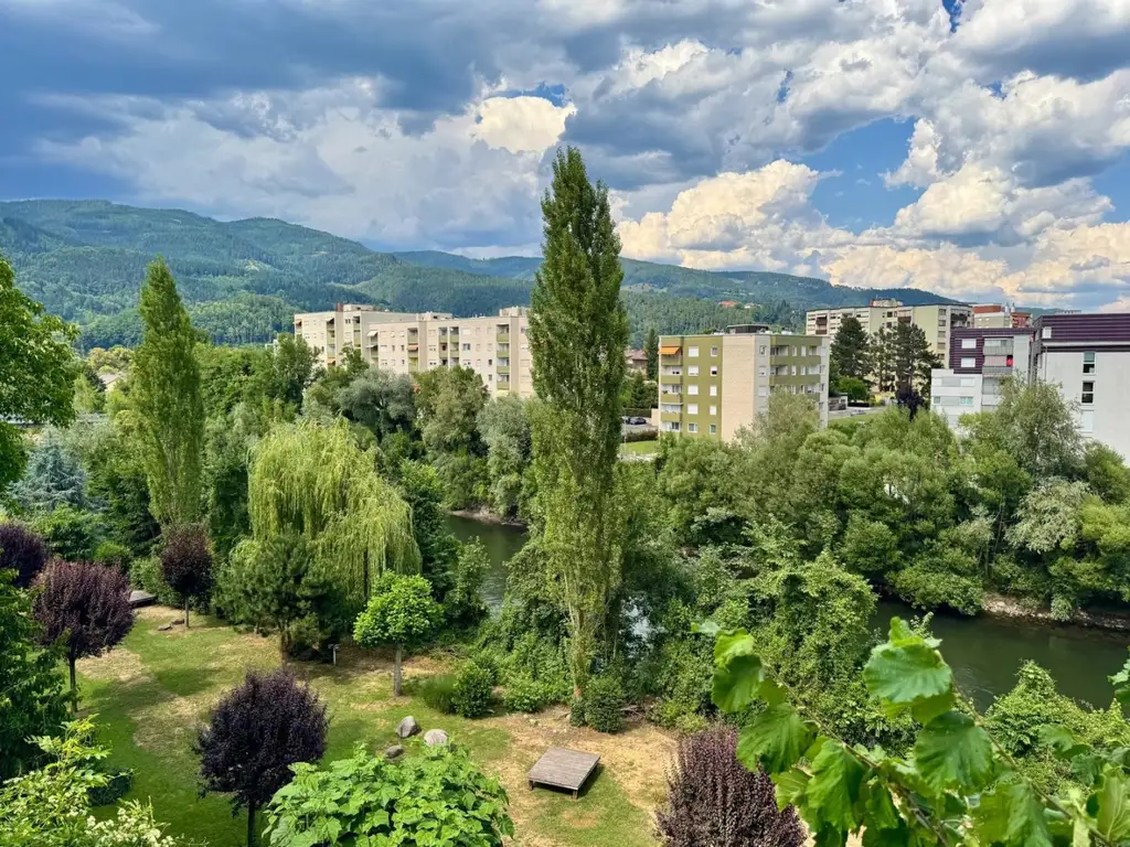 1,5-Zimmerwohnung mit großzügigem Balkon und Terrasse im Neubau | Top-Lage im Zentrum-Leoben | IMS Immobilien KG