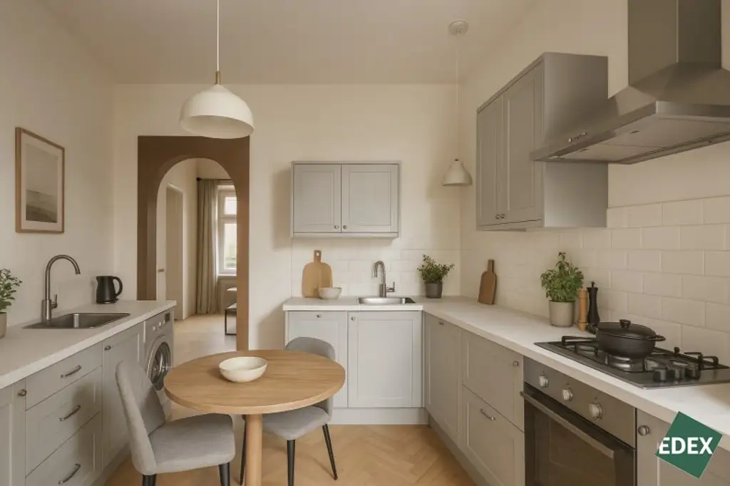 Sanierungsbedürftige 4-Zimmer-Altbauwohnung mit viel Charme