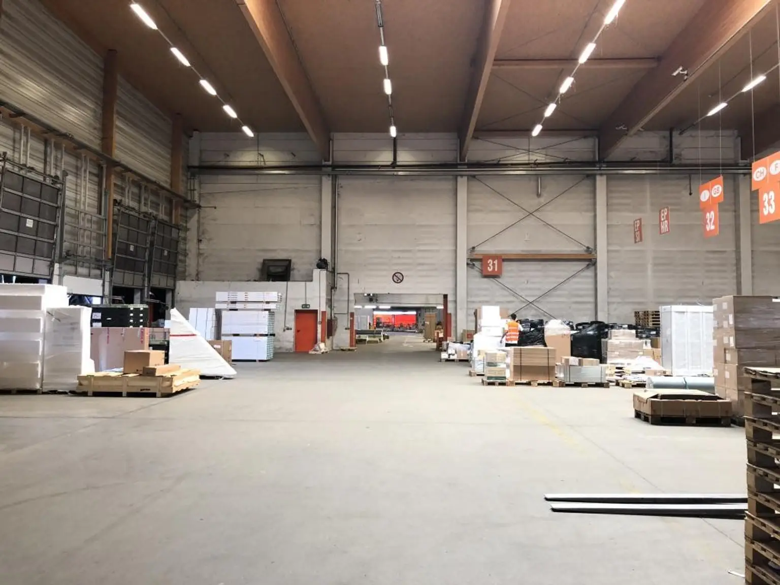 Bauteil 5a+5b Hochregallager