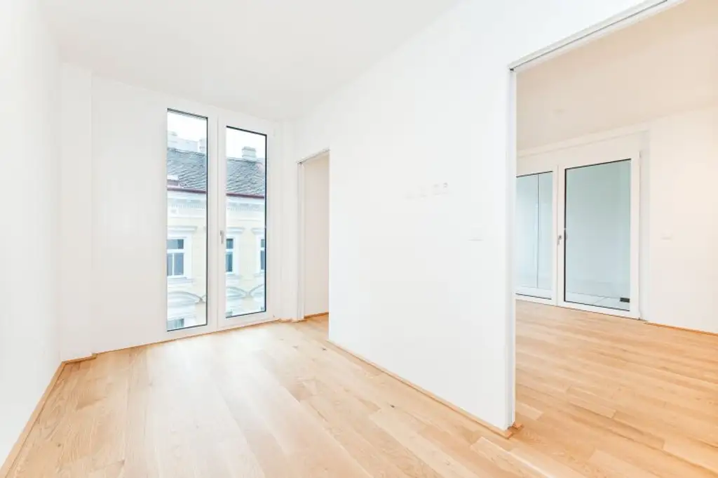 Erstbezug ab Dezember! 1,5-Zimmer-Loggiawohnung inkl. Stellplatz zu vermieten!