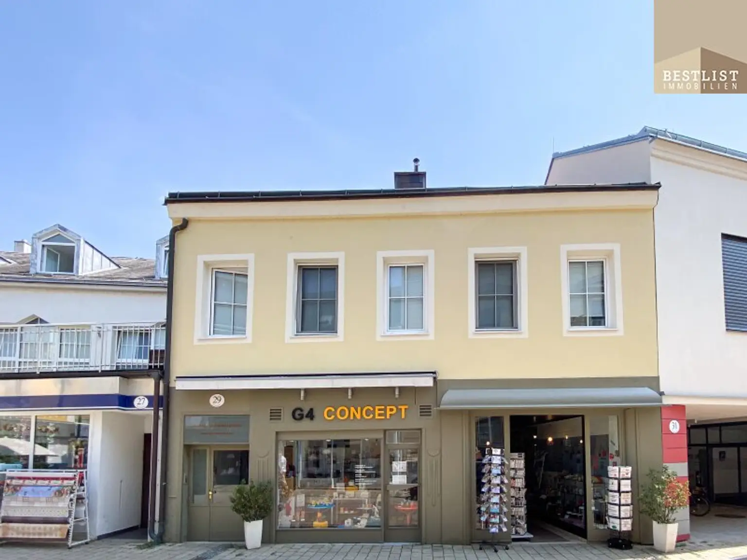 Charmantes Zinshaus in Badens Fußgängerzone