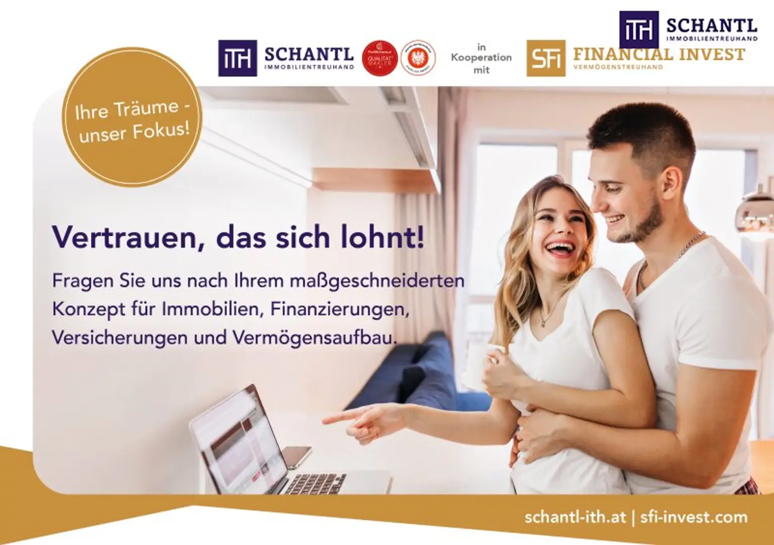 Lichtdurchflutete 3-Zimmer-Wohnung mit großem Balkon und herrlichem Fernblick