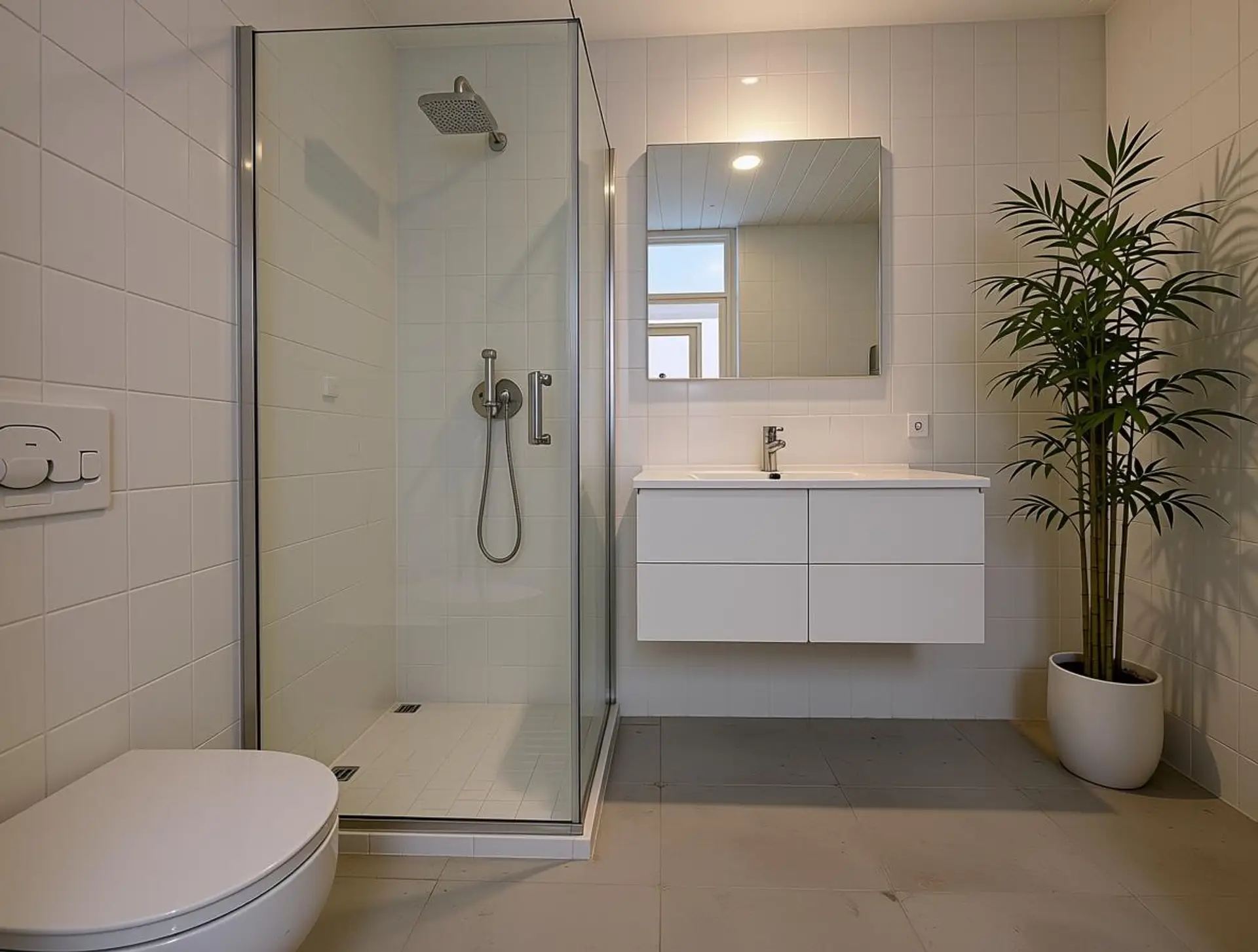 Illustratorische Einrichtung Bad OG 2