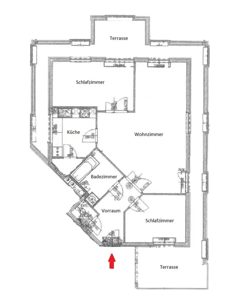 TRAUMHAFTE NEUBAUWOHNUNG IN TOP-GRÜNRUHELAGE | HELLE 3 ZIMMER MIT TERRASSE