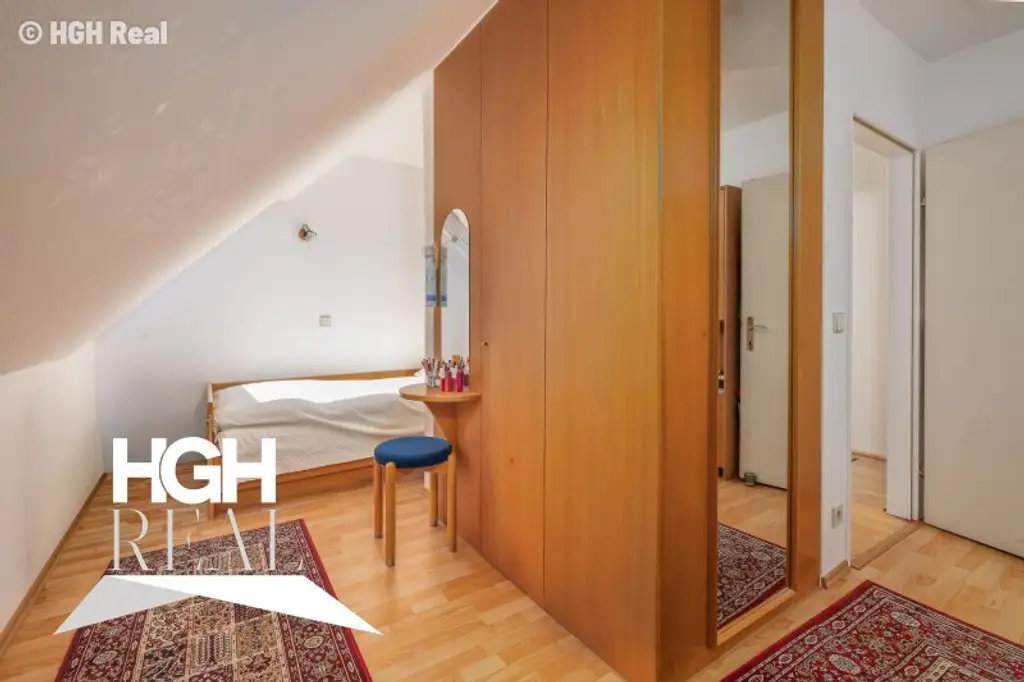 1190 Wien Döbling Lichtdurchflutete 5-Zimmer Dachgeschoß-Maisonette mit Panoramaterrassen und zwei Garagenplätzen