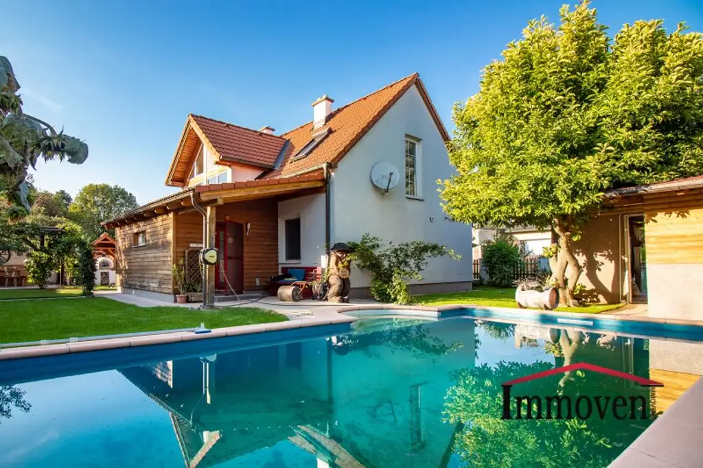 Im Speckgürtel von Wien -  Idyllisches Einfamilienhaus mit Garten/Terrasse und Pool!