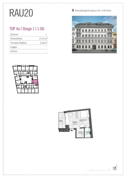 Schönbrunner Top-Rendite 5-6% | Mietenpool & Kurzzeitvermietung