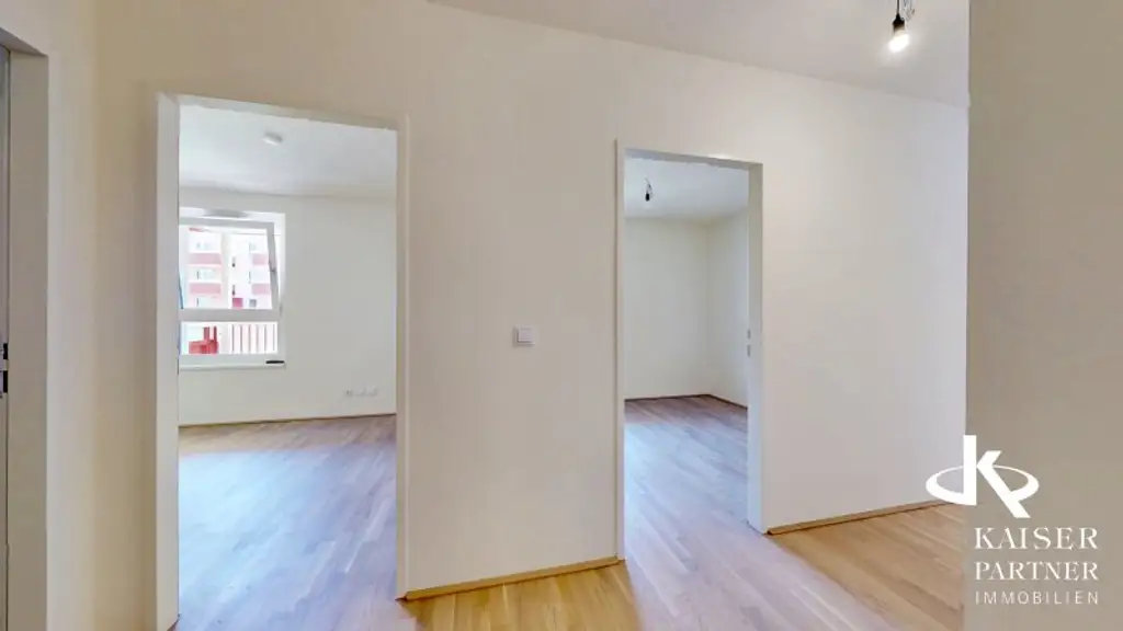 Moderne 3-Zimmer-Wohnung in 1220 Wien – Erstbezug mit Balkon und Stellplatz, Nahe Badeteich Hirschstetten!
