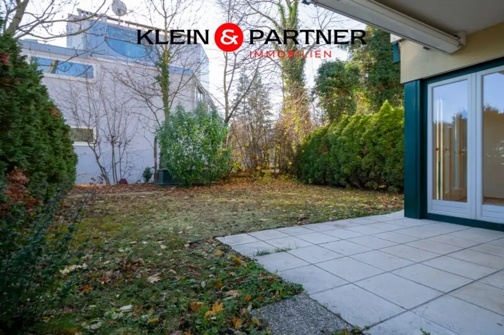 UNBEFRISTETE Gartenwohnung mit Garage in Grünruhelage!