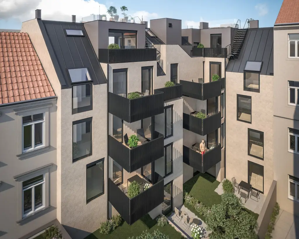 Stadtoase in der Staudgasse! Idyllische 2-4 Zimmer Wohnungen mit Wohlfühlfaktor