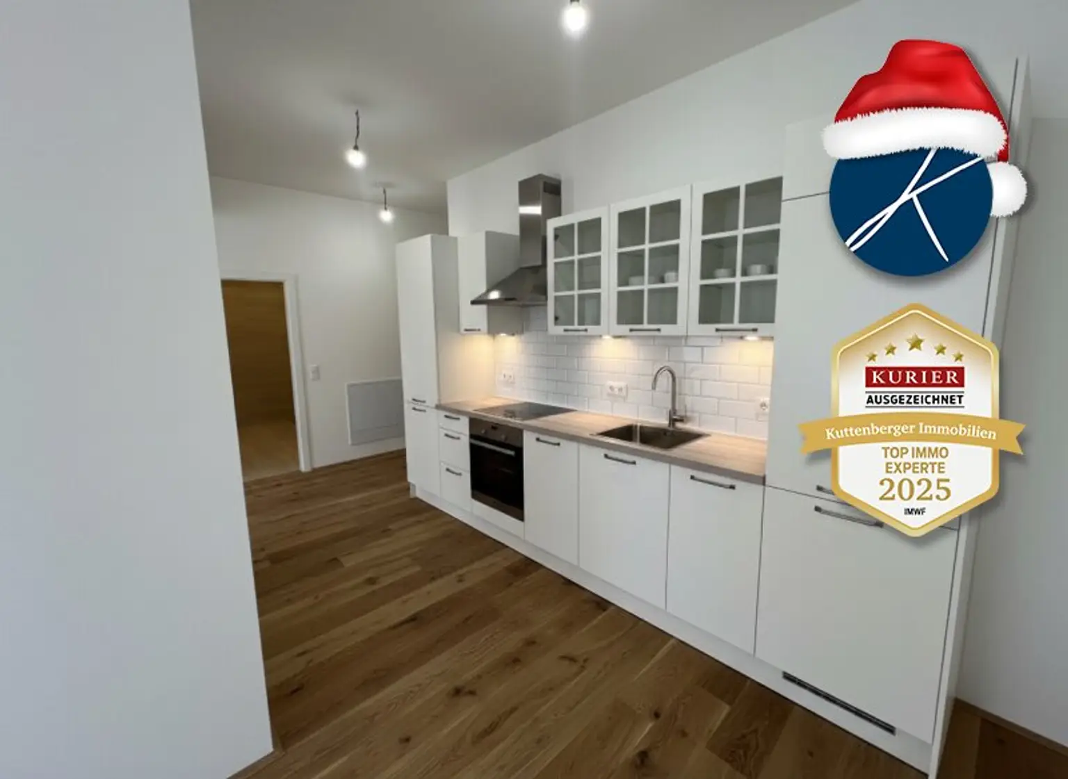 Beispielhafte Küchenausstattung - wird vom Vermieter gestellt