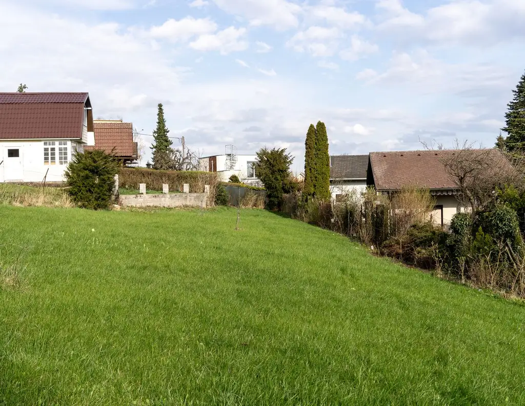 Kleingartengrundstück mit außergewöhnlicher Größe