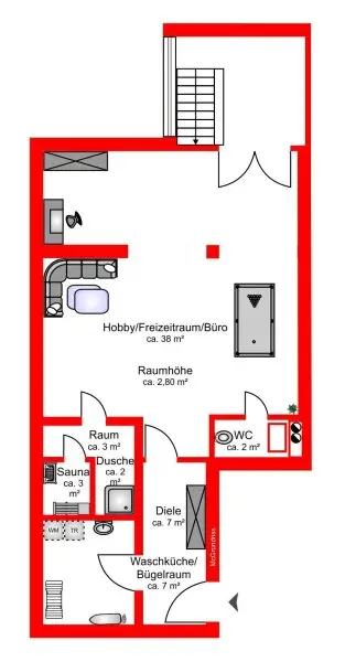 UNBERFISTETE Gartenwohnung mit Hobby/SPA-Ebene und 2 Garagenplätzen!