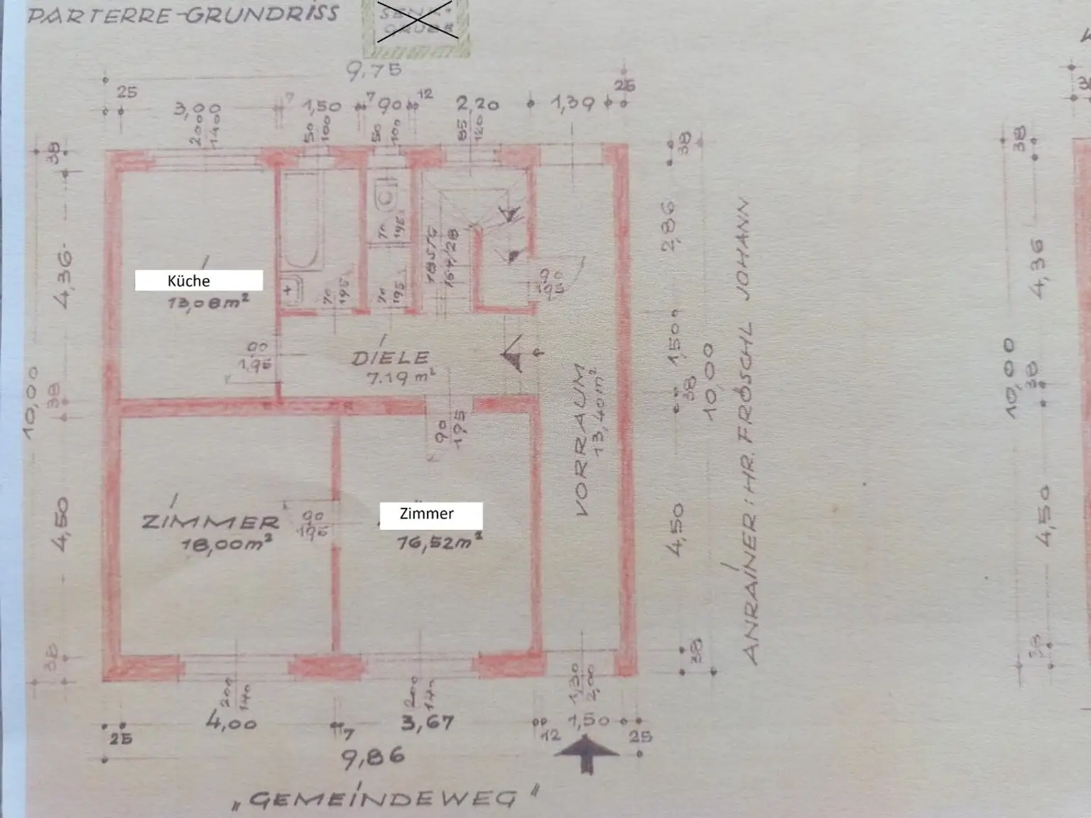 Einfamilienhaus mit kleinem Garten