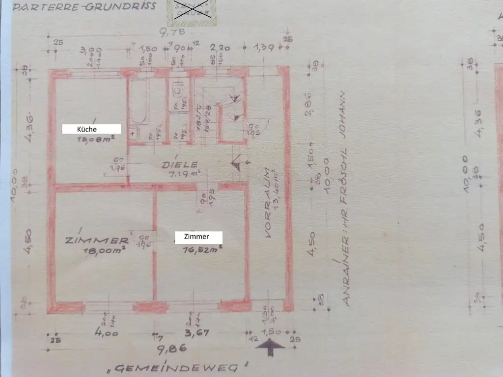 Einfamilienhaus mit kleinem Garten