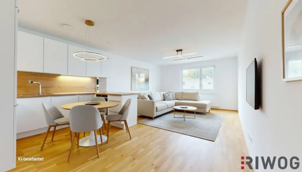 ERSTBEZUG nach Sanierung I 4 Zimmer Wohnung mit Loggia in Ruhelage I Tischler Küche mit Siemens Geräte inklusive I 360° Rundgang
