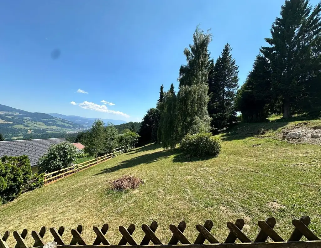 Traumhaftes Grundstück mit Panoramablick am Rainsberg, 9463 Weitenbach