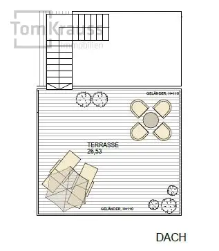 DACHTERRASSENWOHNUNG MIT BLICK AUF DEN DONAUKANAL - FUSSLÄUFIG IN DIE INNENSTADT