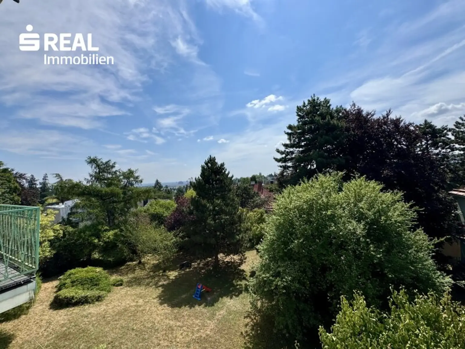 Ausblick ins Grüne