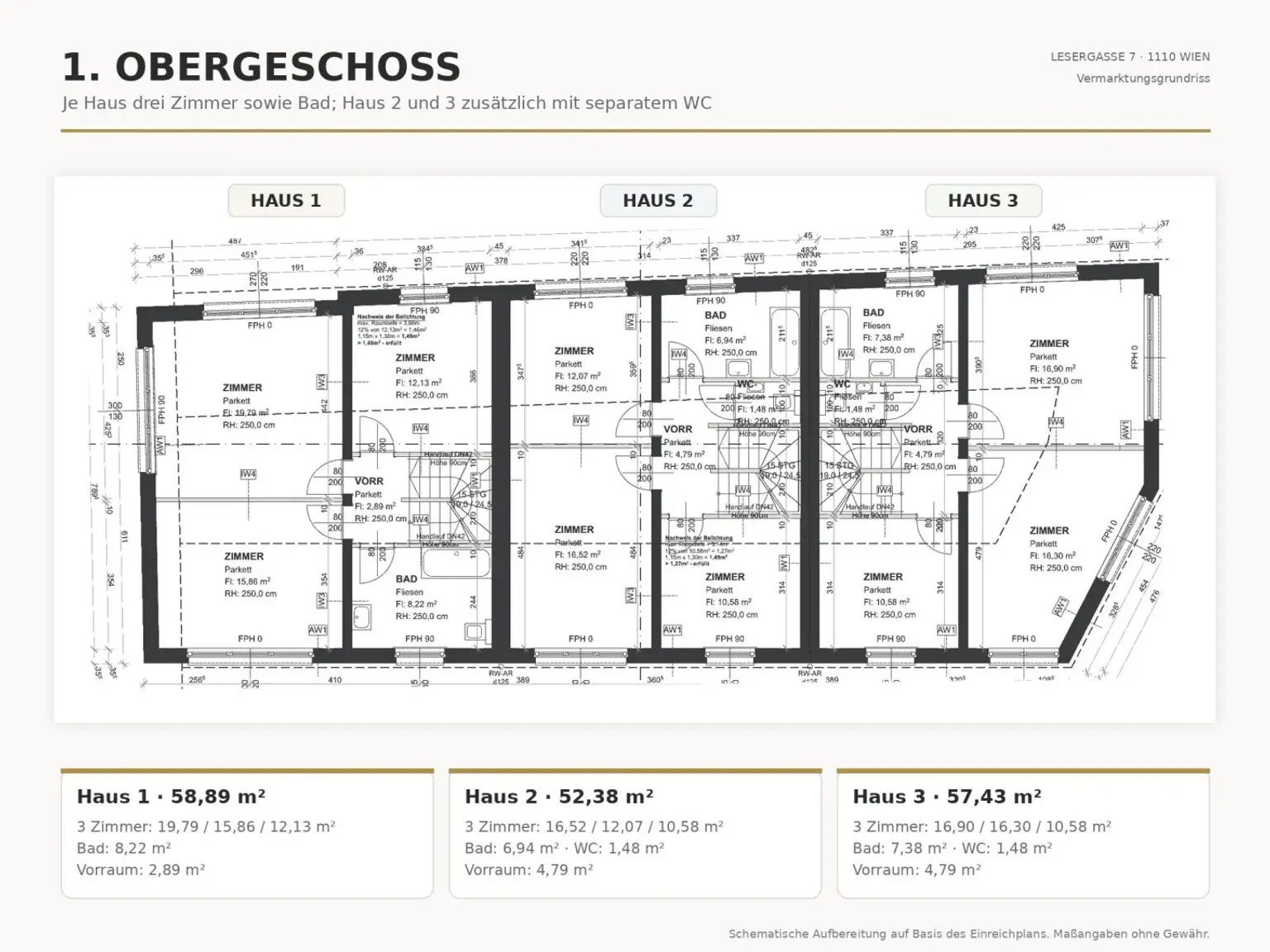 GrundrissPlan Obergeschoss