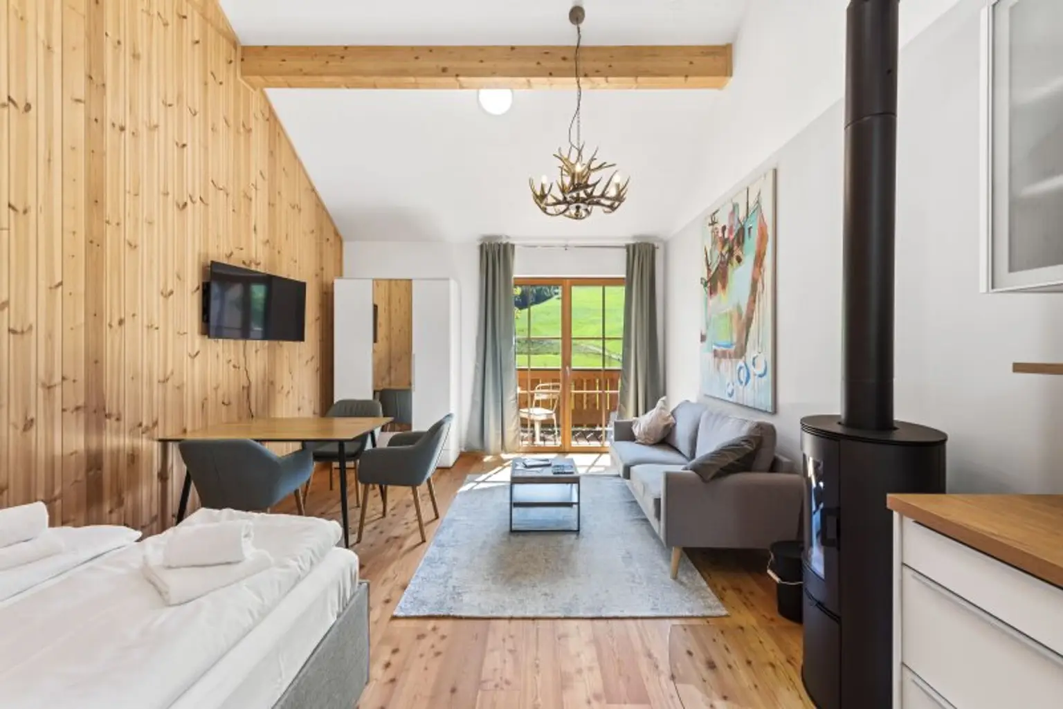 ++Chalet am Schneeberg++ Premium 1-Zimmer Chalet am Schneeberg mit Freifläche und Seeblick! (Top 17)