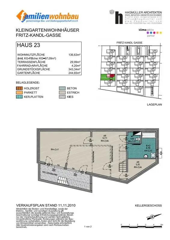Kleingartenwohnhaus in Floridsdorf