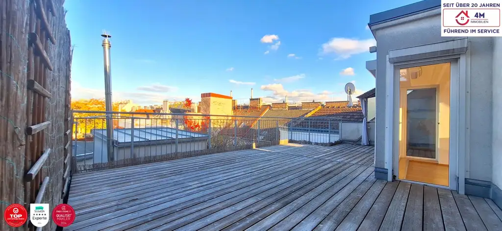 🏙️🌤️ Rooftop Living – Blick auf Stephansdom 🕍