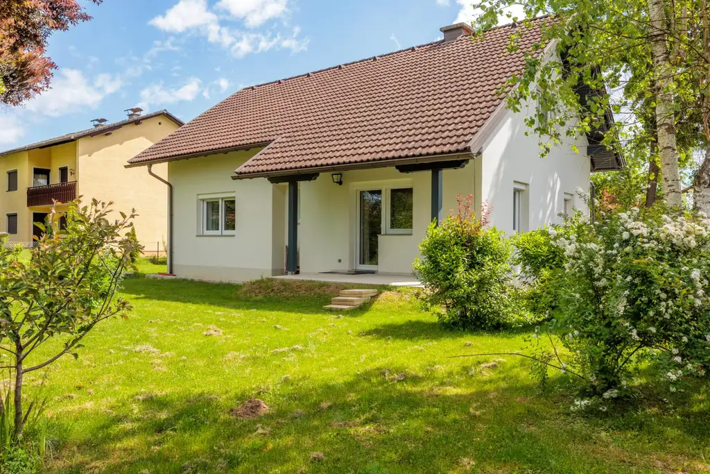 Herzhaftes Einfamilienhaus mit Gartenidylle in Poggersdorf