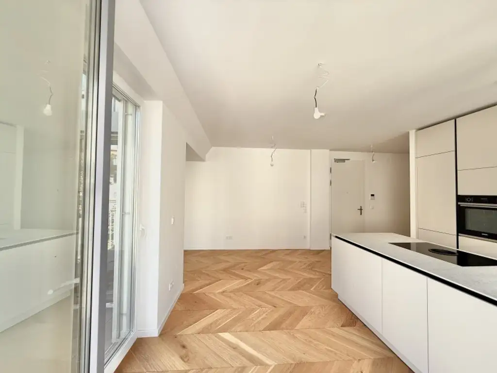 BELGHOFERHAUS 42 - Wunderschöne 3-Zimmer Wohnung in exklusivem Stadthaus inkl. Küche und Klimavorbereitung