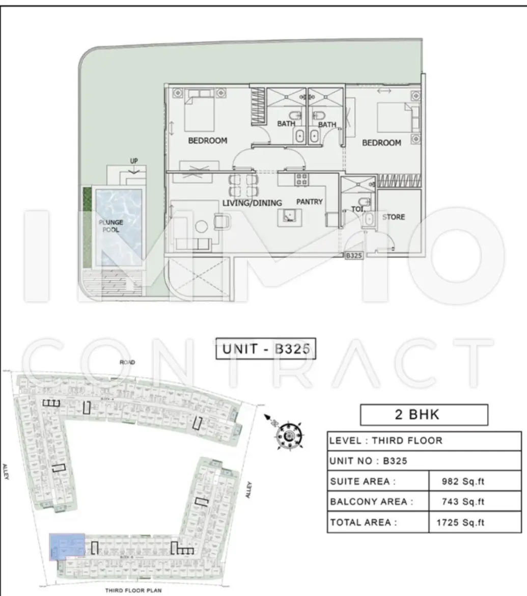 Investieren Sie in Luxus: 2-Zimmer-Wohnung mit Privatpool
und flexiblem Zahlungsplan in Dubai