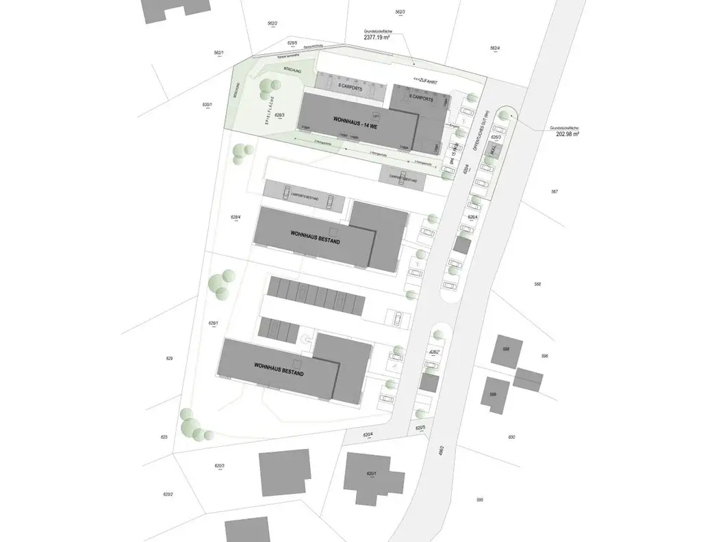 3-Zimmer Wohnung im EG mit Carport, Top 4, Miete mit Kaufoption! NEUBAU - Erstbezug