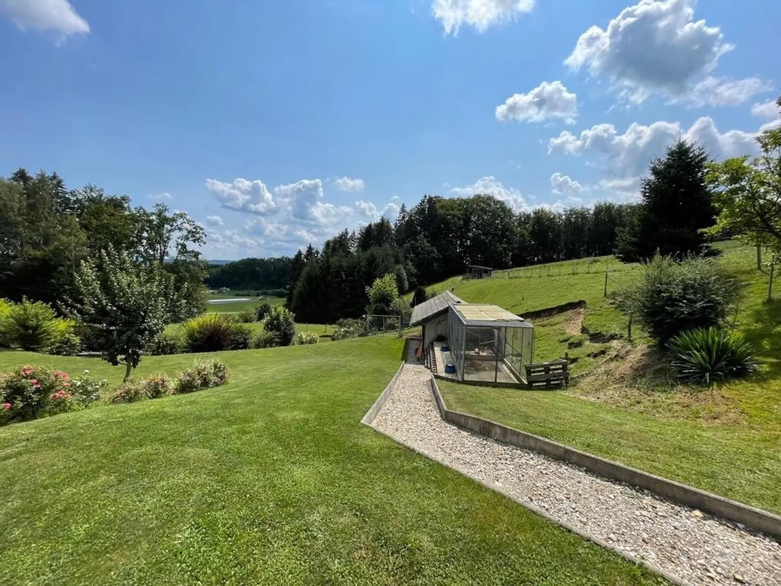 Garten Süd-Ost Aussicht