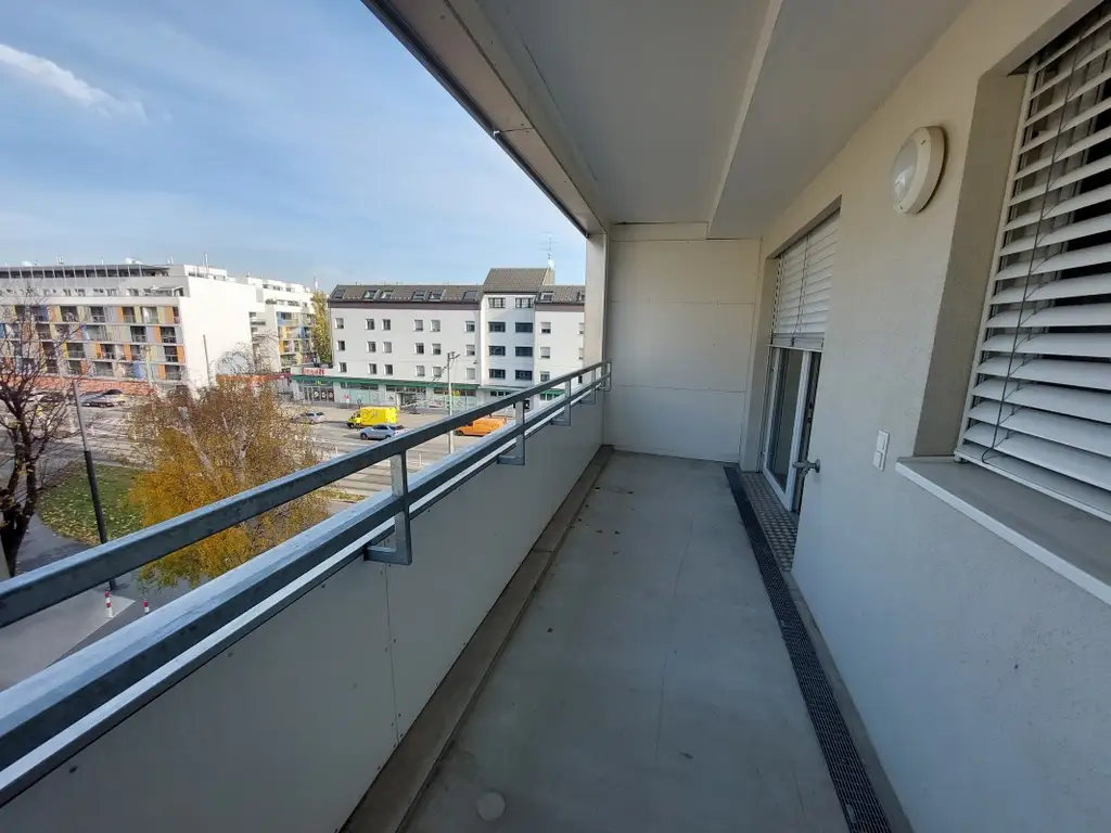 Q11 Leben in Simmering - 
Helle 2-Zimmer-Wohnung mit Loggia und Deckenkühlung!