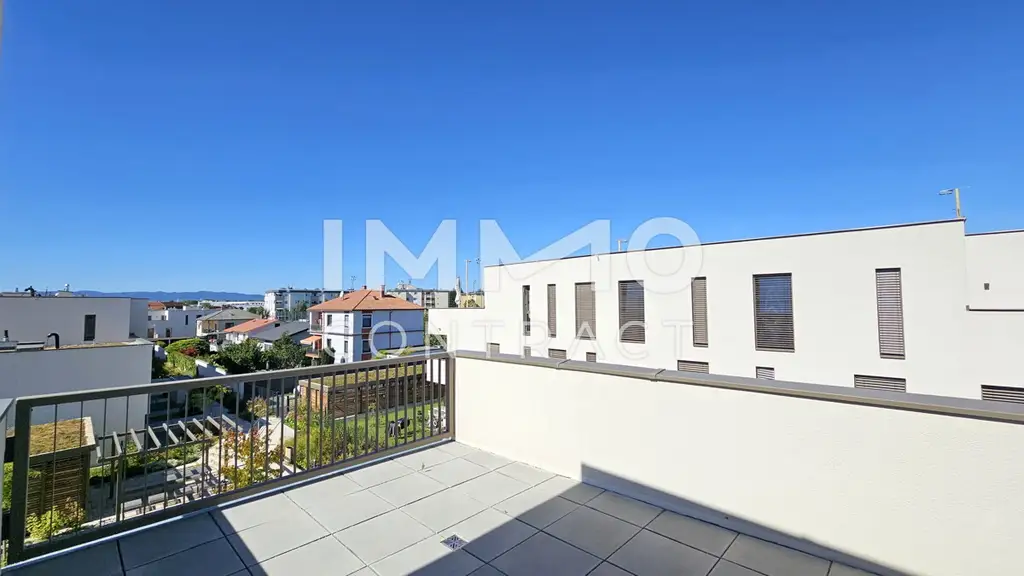 2 Dachterrassen mit Blick zum Wienerwald: 4-Zimmer-Wohnung in Traumanlage - provisionsfrei!