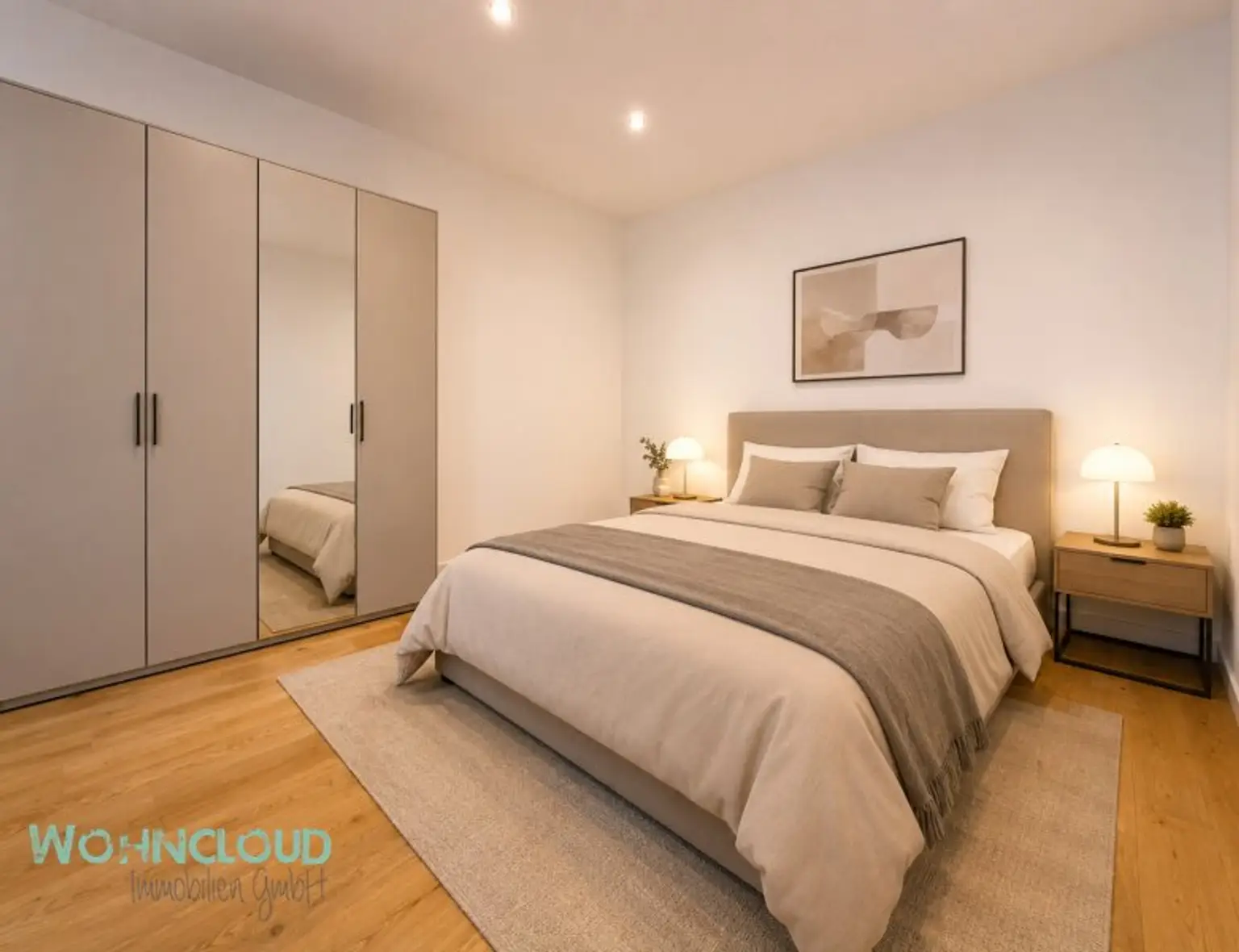 SCHLAFZIMMER EINRICHTUNGSBEISPIEL