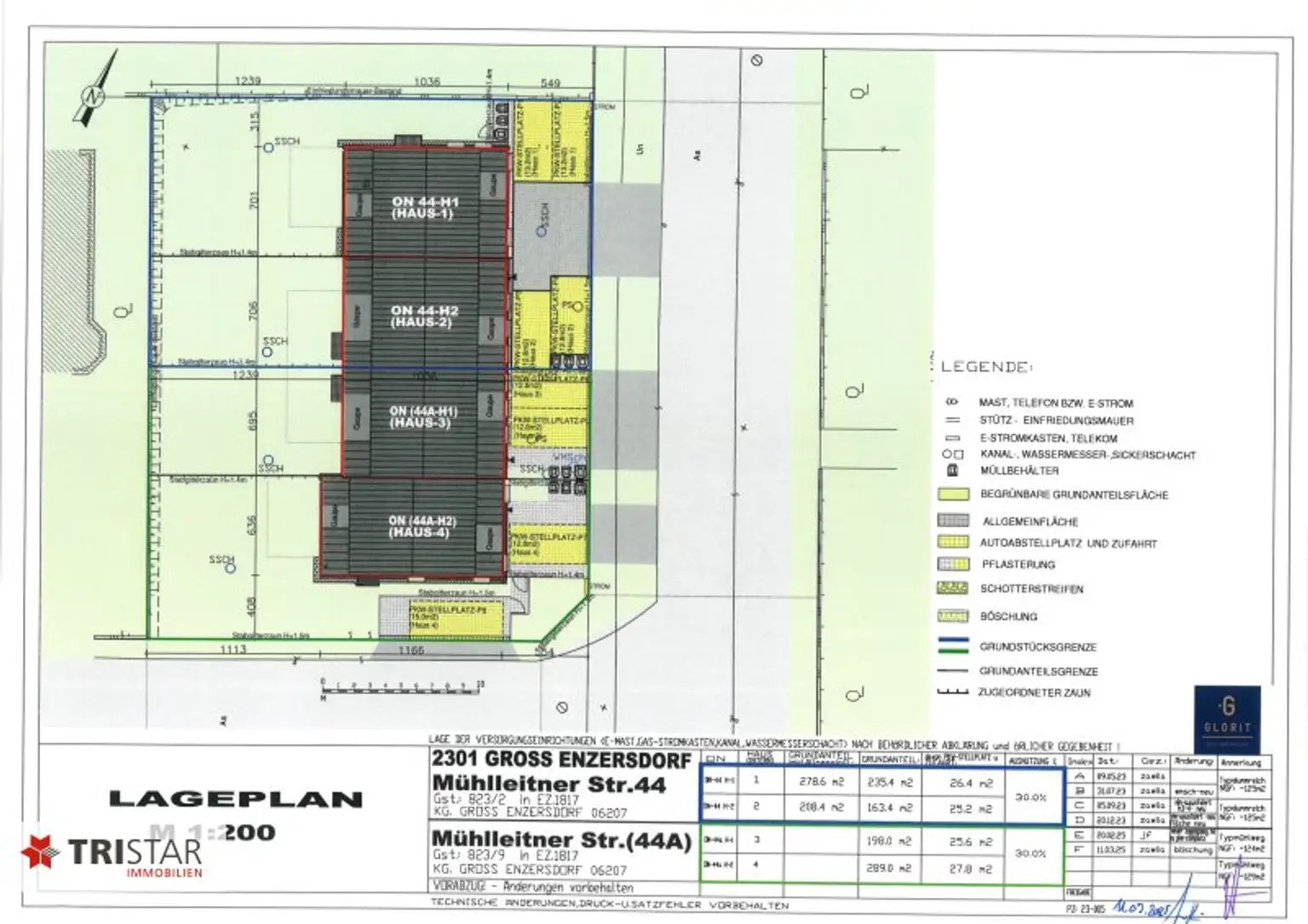 Modernes Reihenhaus in Groß-Enzersdorf: Erstbezug mit Garten und 2 Stellplätzen!