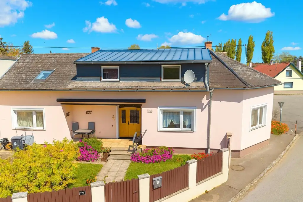 "Einfamilienhaus mit 7 Zimmern und Garten – leistbar wohnen im Weinviertel"