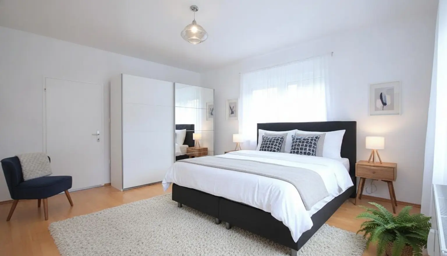 Schlafzimmer Einrichtungsbeispiel