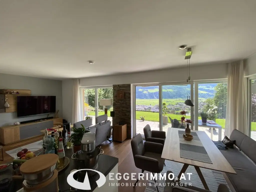 5721 Piesendorf:  Available November 2025, modern garden apartment, 3 rooms, quiet location, 2 parking spaces
